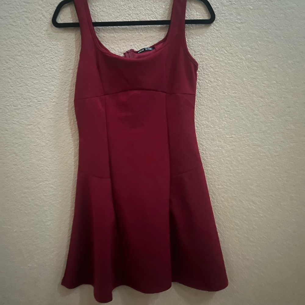 Cute little wine red dress
